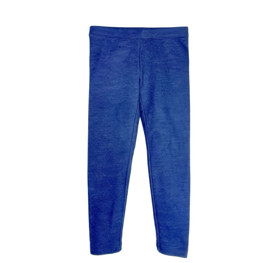 Wonder Nation Girls Navy Faux Denim Leggings